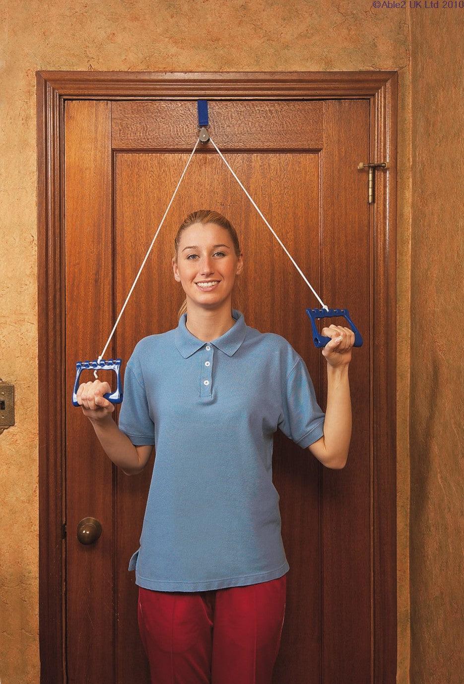 over door exercise pulley
