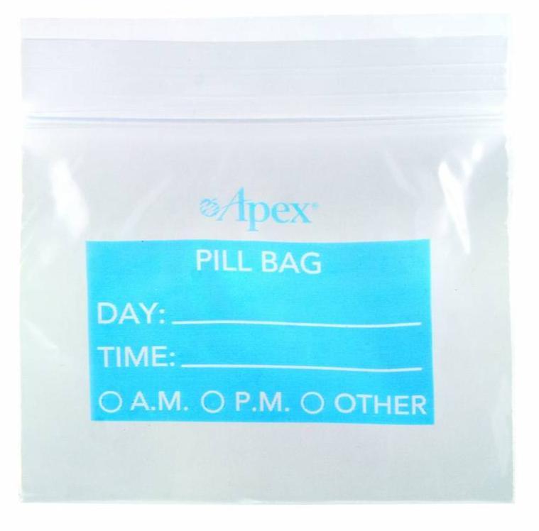 pill organizer bags