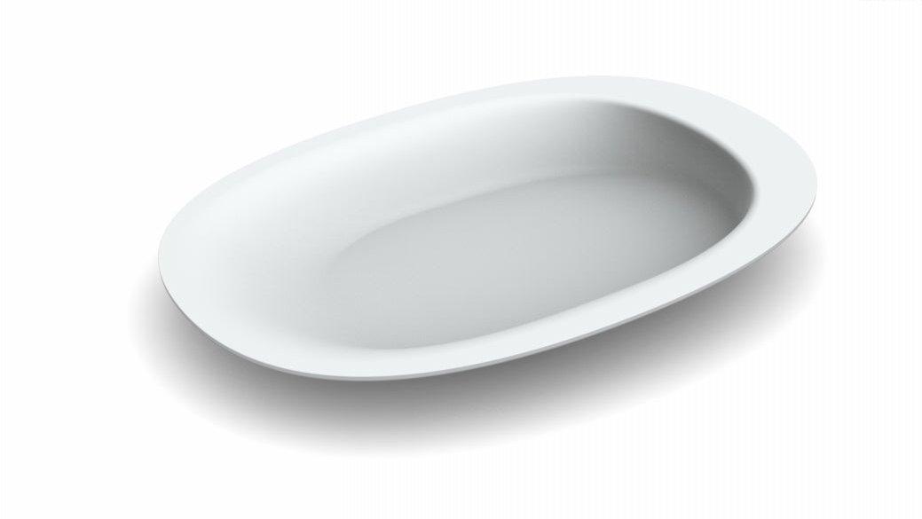 sloped plate