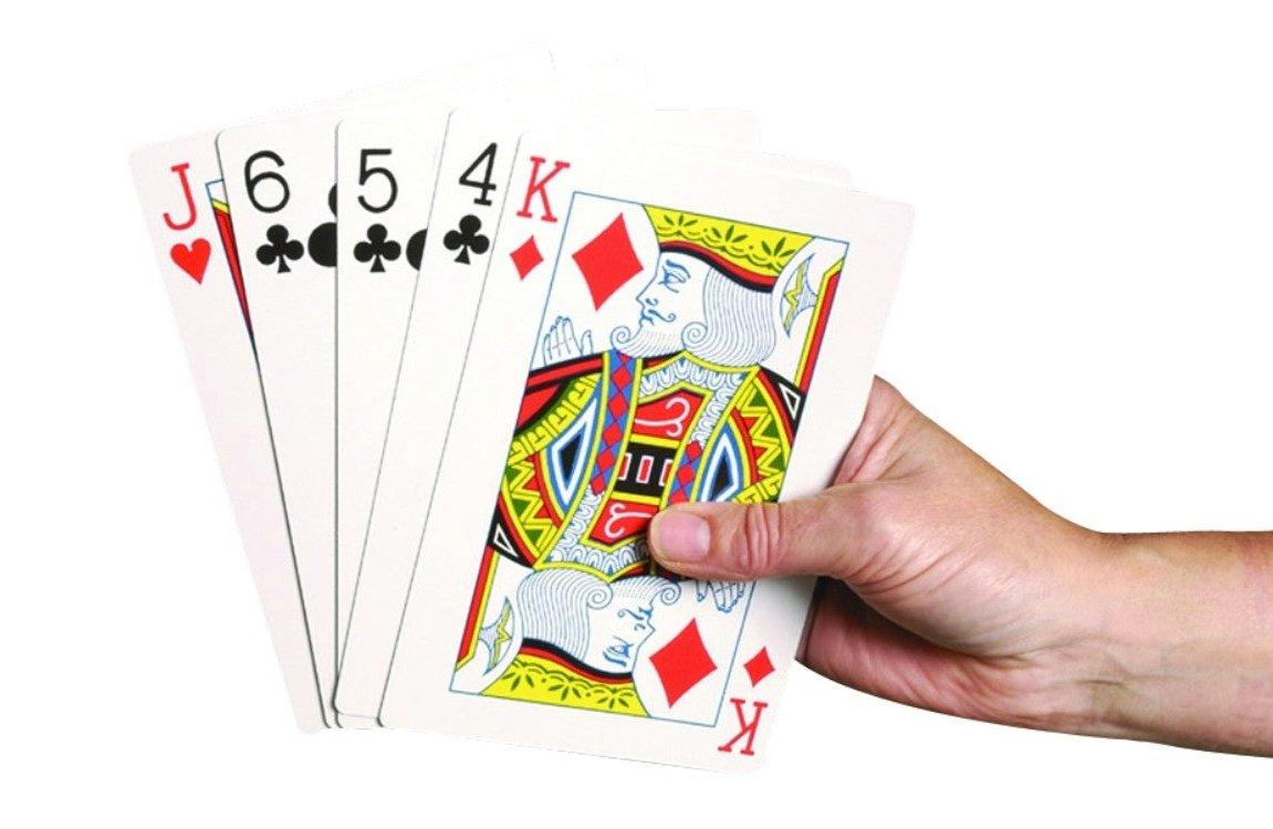 giant playing cards