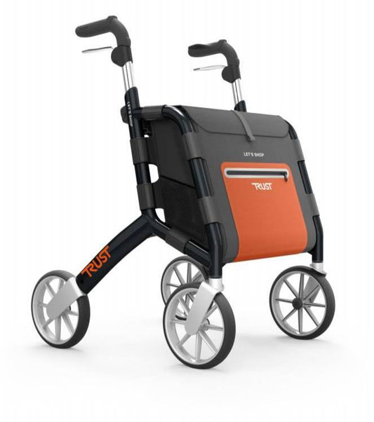 4-wheeled rollator