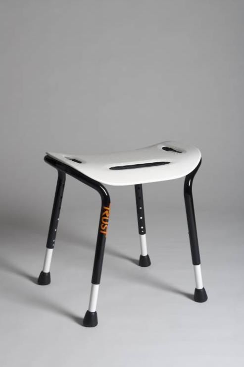 adjustable shower stool