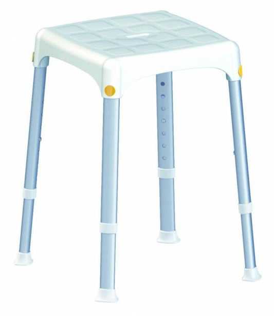 height adjustable shower stool