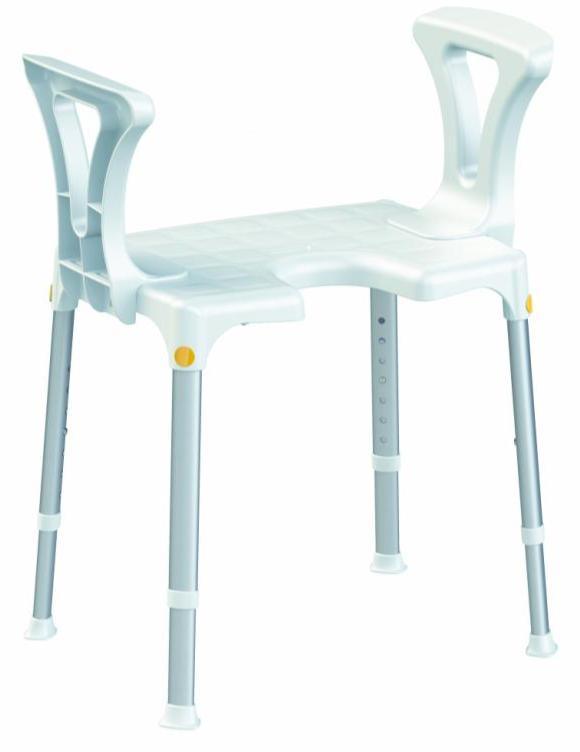 shower chair with drainage holes