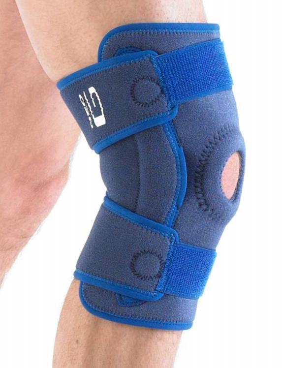 hinged knee support