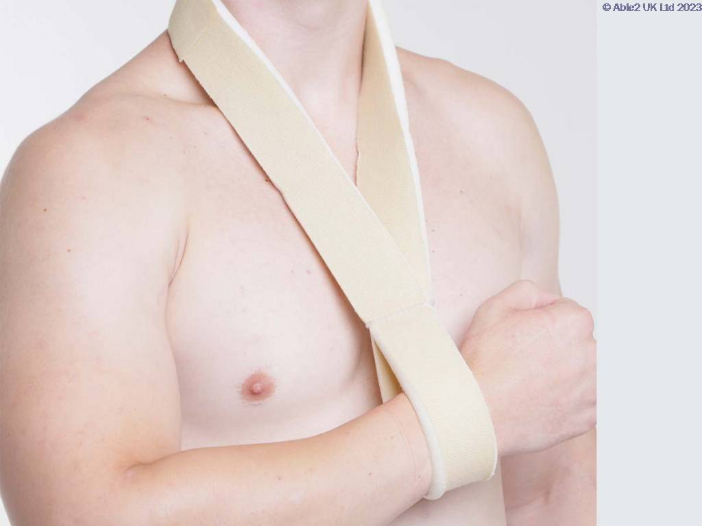 Kedley Orthopaedic Foam Arm Sling With Adjustable Strap for Effective Wrist and Arm Support