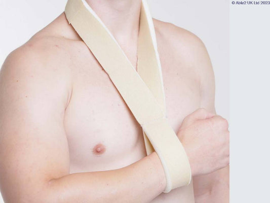 Kedley Orthopaedic Foam Arm Sling With Adjustable Strap for Effective Wrist and Arm Support
