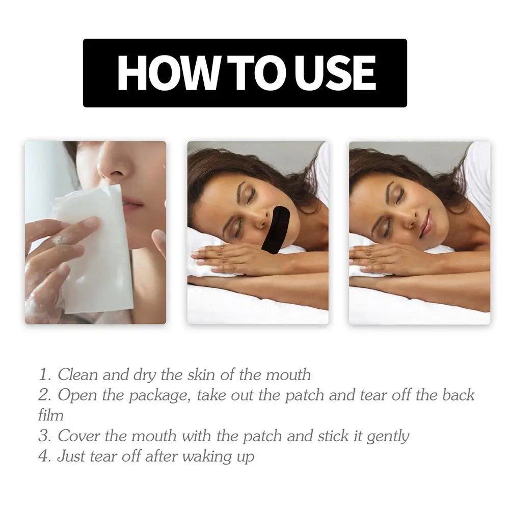 Stop Snoring Mouth Tape – 30 Patches