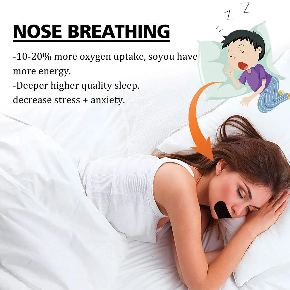 Stop Snoring Mouth Tape – 30 Patches