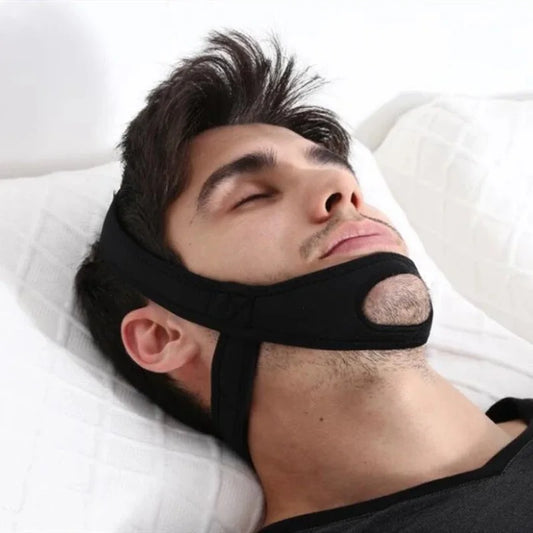 Anti-Snore Chin Strap – Stop Snoring, Sleep Comfortably & Breathe Easy