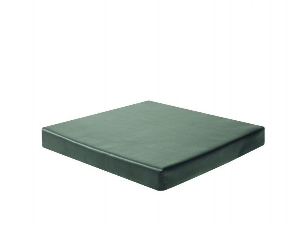 a green mattress on a white background