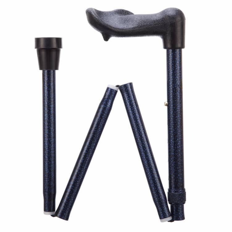 Arthritis Grip Cane - Folding, adjustable, Right Handed - Ingennov8 